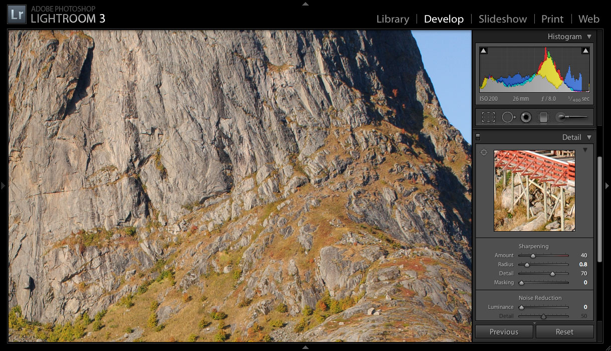 Understanding Sharping in Adobe Lightroom 3